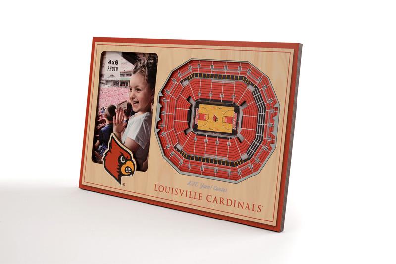 NCAA Louisville Cardinals 3D StadiumViews Picture Frame