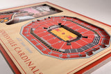 NCAA Louisville Cardinals 3D StadiumViews Picture Frame