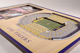 NCAA LSU Tigers 3D StadiumViews Picture Frame