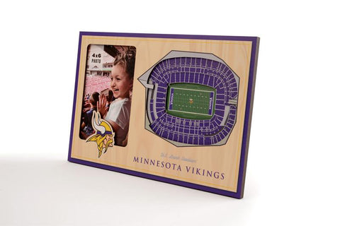 NFL Minnesota Vikings 3D StadiumViews Picture Frame