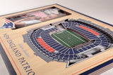 NFL New England Patriots 3D StadiumViews Picture Frame