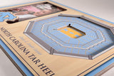 NCAA North Carolina Tar Heels 3D StadiumViews Picture Frame