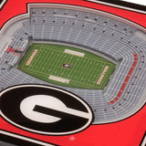 NCAA Georgia Bulldogs 3D StadiumViews Coasters