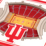 NCAA Indiana Hoosiers 3D StadiumViews Coasters