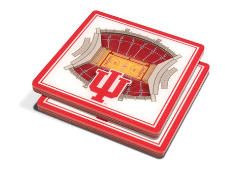 NCAA Indiana Hoosiers 3D StadiumViews Coasters