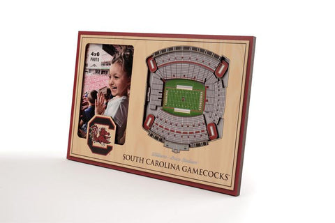 NCAA South Carolina Gamecocks 3D StadiumViews Picture Frame