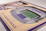 NCAA TCU Horned Frogs 3D StadiumViews Picture Frame
