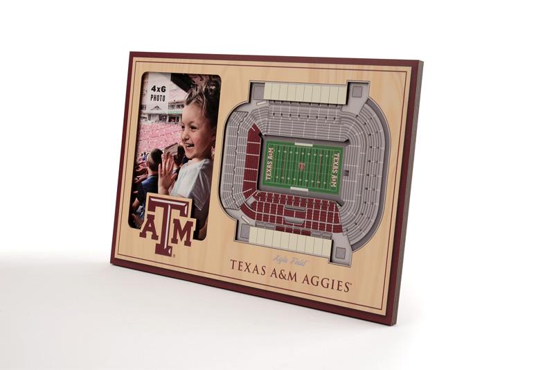 NCAA Texas A&M Aggies 3D StadiumViews Picture Frame