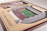 NCAA Texas A&M Aggies 3D StadiumViews Picture Frame
