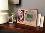 NCAA Virginia Tech Hokies 3D StadiumViews Picture Frame
