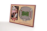 NCAA Virginia Tech Hokies 3D StadiumViews Picture Frame