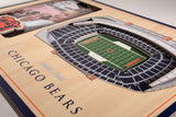 NFL Chicago Bears 3D StadiumViews Picture Frame