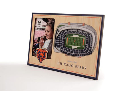 NFL Chicago Bears 3D StadiumViews Picture Frame