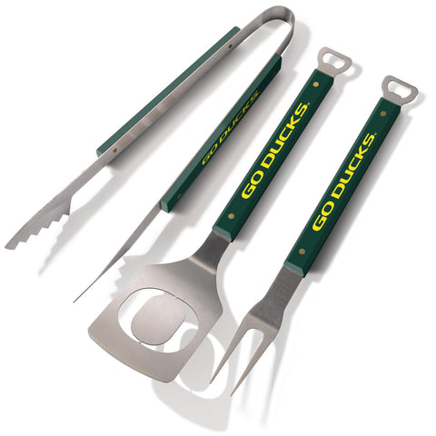 Oregon Ducks Spirit Series 3-Piece BBQ Set