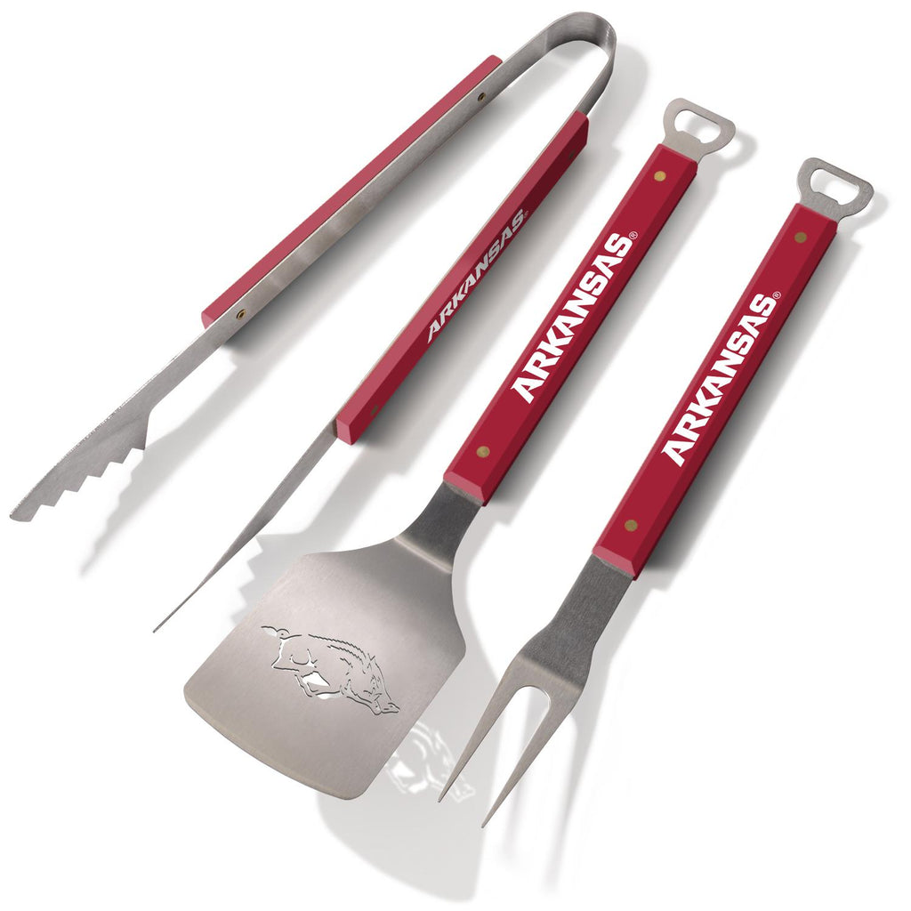 Arkansas Razorbacks Spirit Series 3-Piece BBQ Set