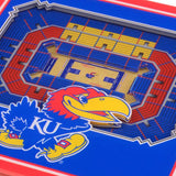 NCAA Kansas Jayhawks 3D StadiumViews Coasters