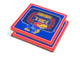 NCAA Kansas Jayhawks 3D StadiumViews Coasters