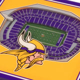 NFL Minnesota Vikings 3D StadiumViews Coasters