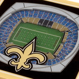 NFL New Orleans Saints 3D StadiumViews Coasters