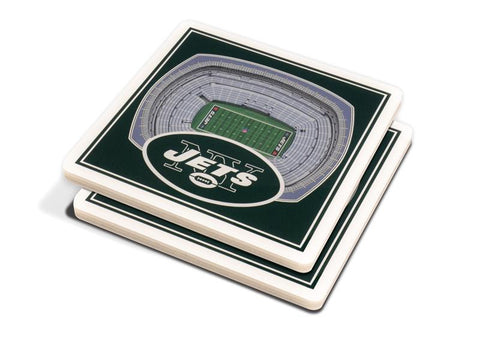 NFL New York Jets 3D StadiumViews Coasters