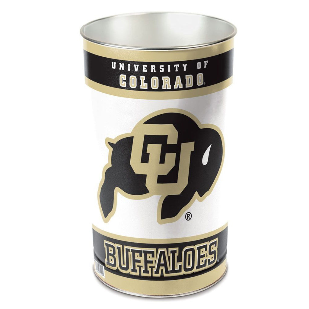 Colorado Buffaloes Wastebasket 15 Inch Special Order