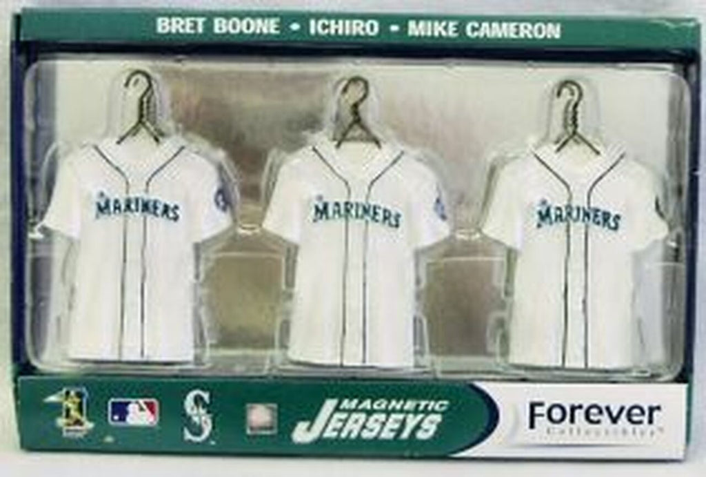 Seattle Mariners Jersey Magnet Set 