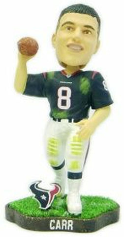Houston Texans David Carr Game Worn Forever Collectibles Bobblehead 
