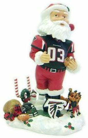 Atlanta Falcons Santa Claus Forever Collectibles Bobblehead 