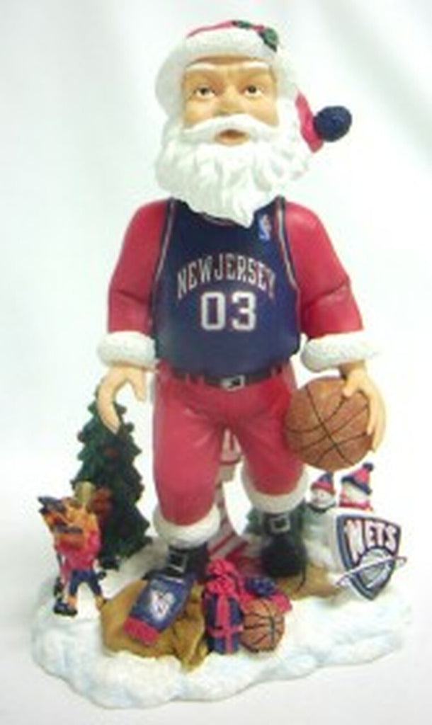 New Jersey Nets Santa Forever Collectibles Bobblehead 