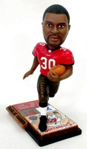 Tampa Bay Buccaneers Charlie Garner Ticket Base Forever Collectibles Bobblehead CO