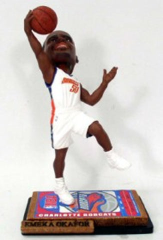 North Carolina Tar Heels Bobcats Emeka Okafor Ticket Base Forever Collectibles Bobblehead