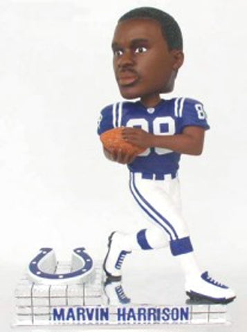 Indianapolis Colts Marvin Harrison Platinum Forever Collectibles Bobblehead CO