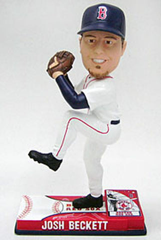 Boston Red Sox Josh Beckett Forever Collectibles On Field Bobblehead 