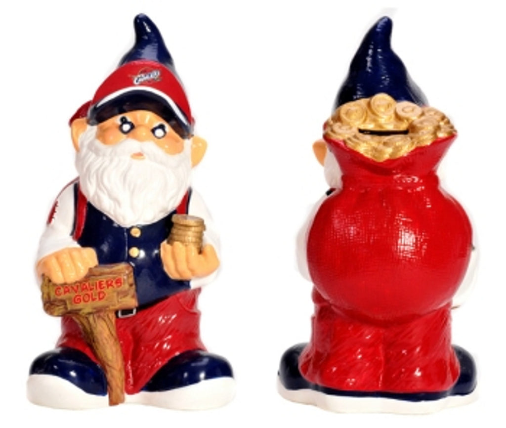 Cleveland Cavaliers Garden Gnome 10" Bank