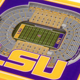 NCAA LSU Tigers 3D StadiumViews Coasters