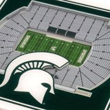 NCAA Michigan State Spartans 3D StadiumViews Coasters