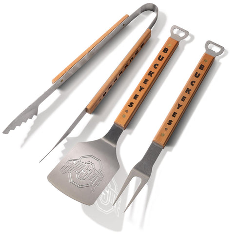 Ohio State Buckeyes Classic Series 3-Piece BBQ Set