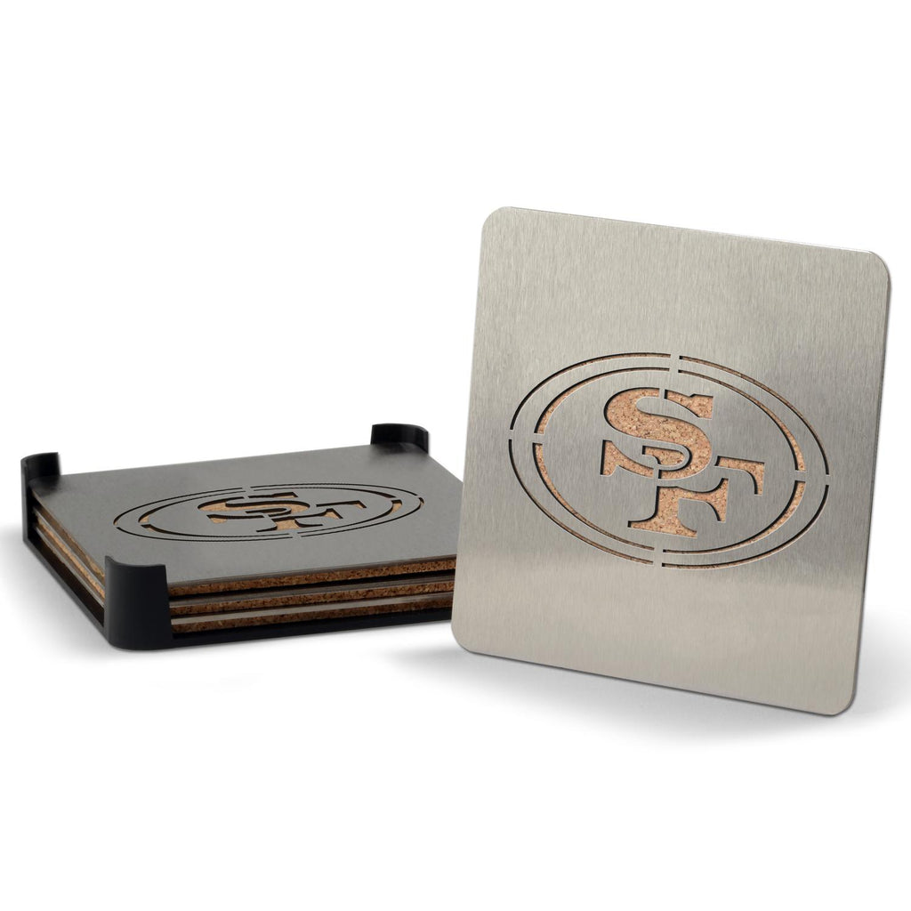 San Francisco 49ers 4-piece Boaster Drink Coaster