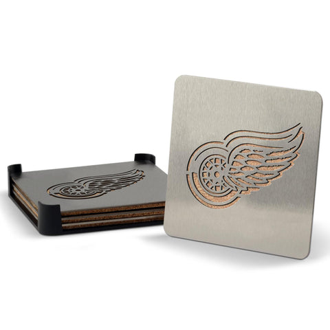 Detroit Red Wings 4-piece Boaster Drink Coaster