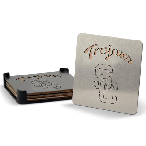 Usc Trojans 4-piece Boaster Drink Coaster