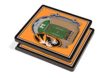 NCAA Missouri Tigers 3D StadiumViews Coasters