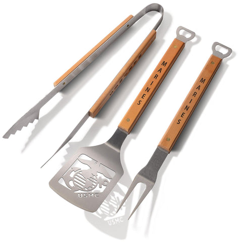 Usmc Globe & Anchor Classic Series 3-Piece BBQ Set