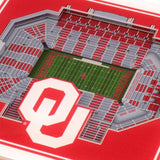 NCAA Oklahoma Sooners 3D StadiumViews Coasters
