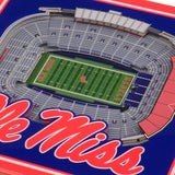 NCAA Mississippi Mississippi Rebels 3D StadiumViews Coasters