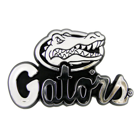 Florida Gators Auto Emblem Silver