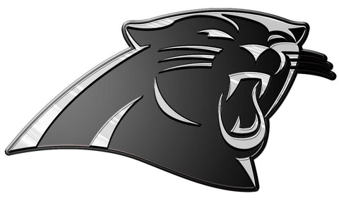 Carolina Panthers Auto Emblem Silver