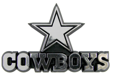 Dallas Cowboys Auto Emblem Silver