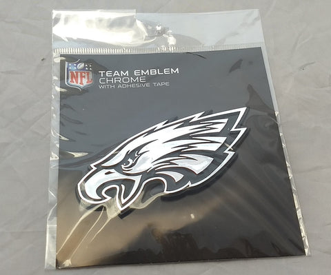 Philadelphia Eagles Auto Emblem Silver