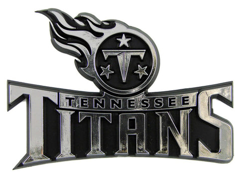 Tennessee Titans Auto Emblem Silver
