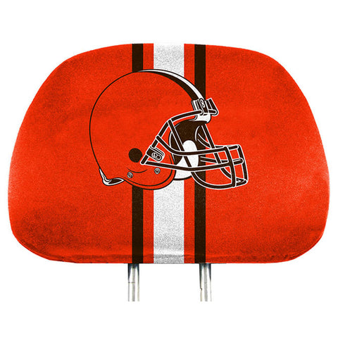 Cleveland Browns Headrest Covers Full Printed Style Special Order